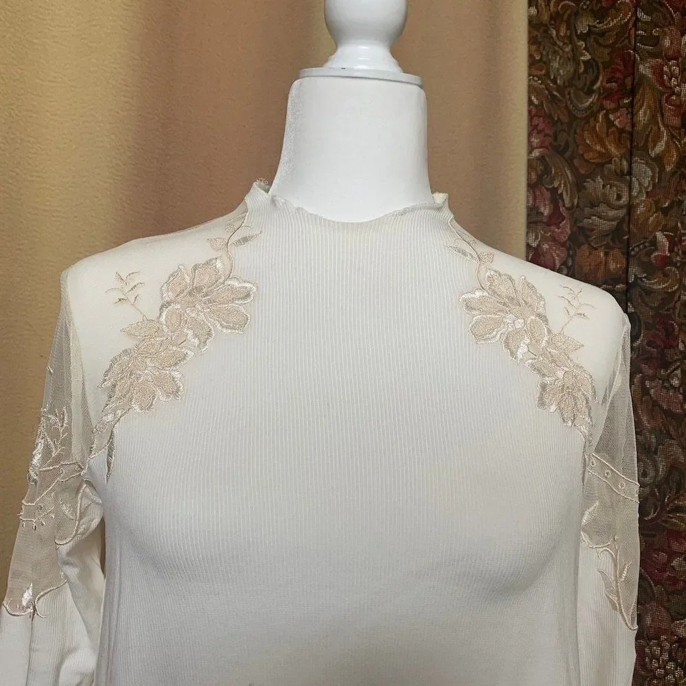 Free People Daniella Lace Top